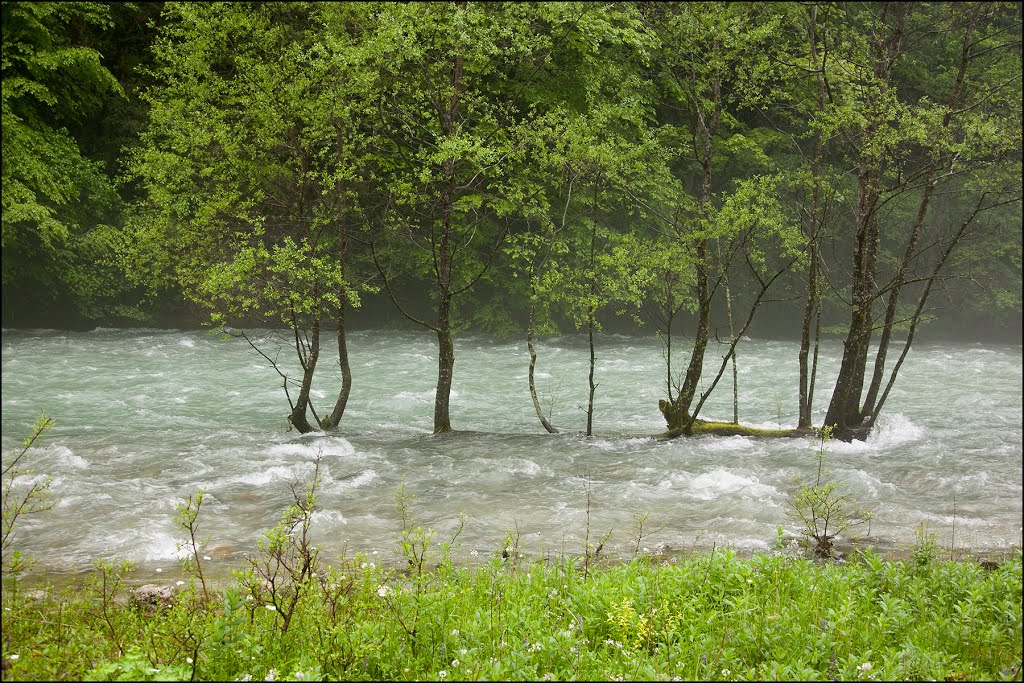 Bzyb river,  Abkhazia